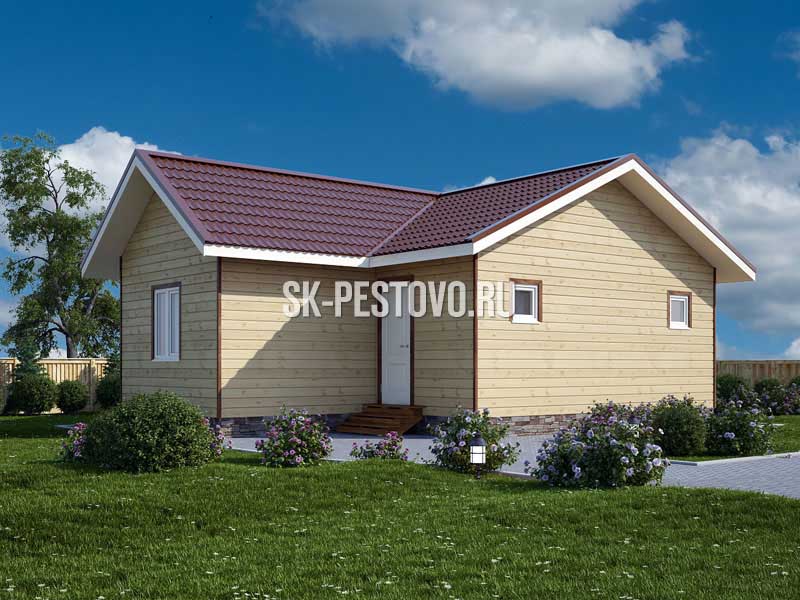 Каркасный дом КД-30 от СК Пестово